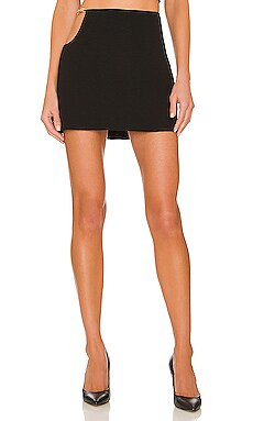 Amanda Uprichard x REVOLVE Enzo Skirt in Black from Revolve.com | Revolve Clothing (Global)