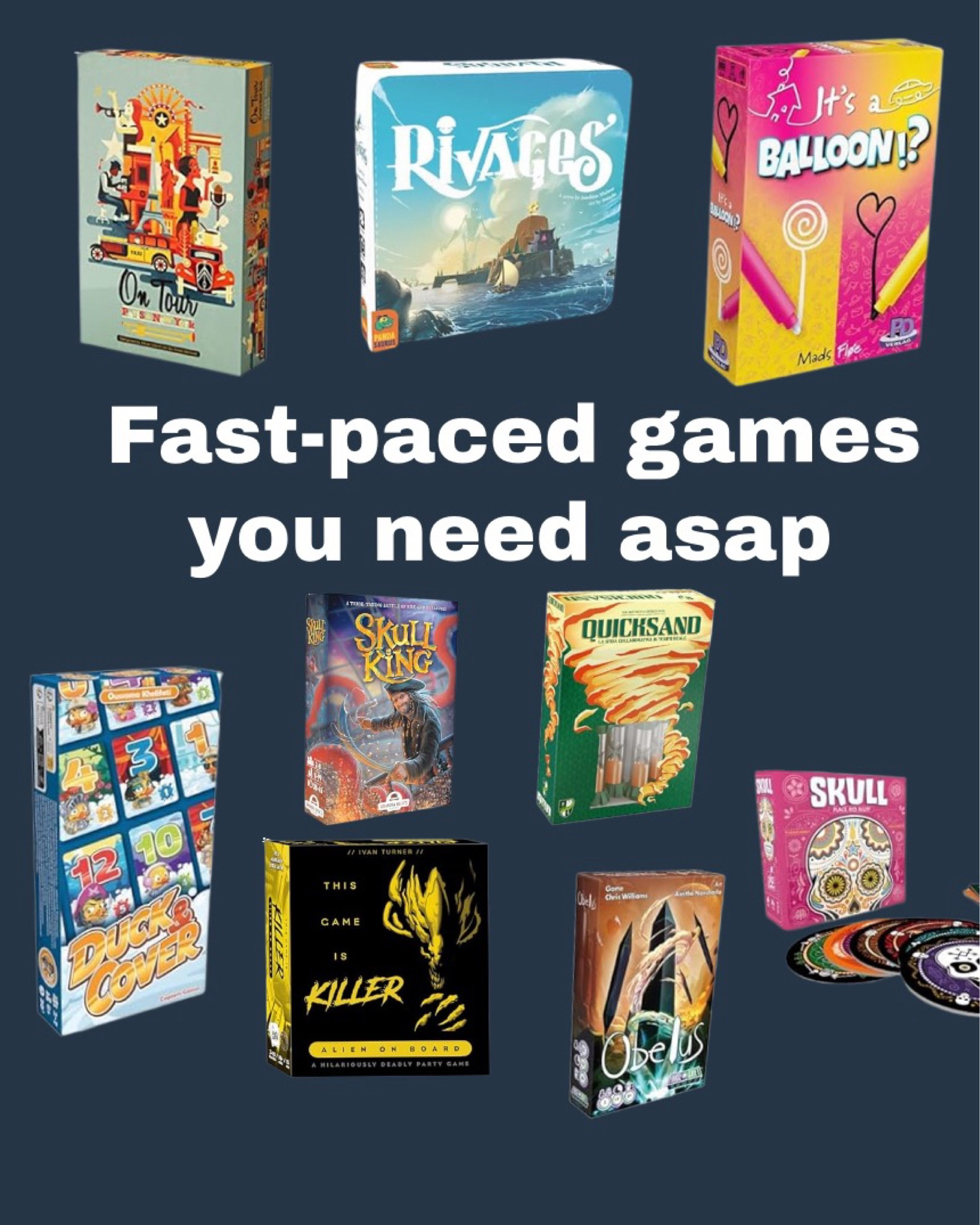 Fast paced, low downtime games you’re sure to enjoy!

#LTKFamily #LTKSaleAlert