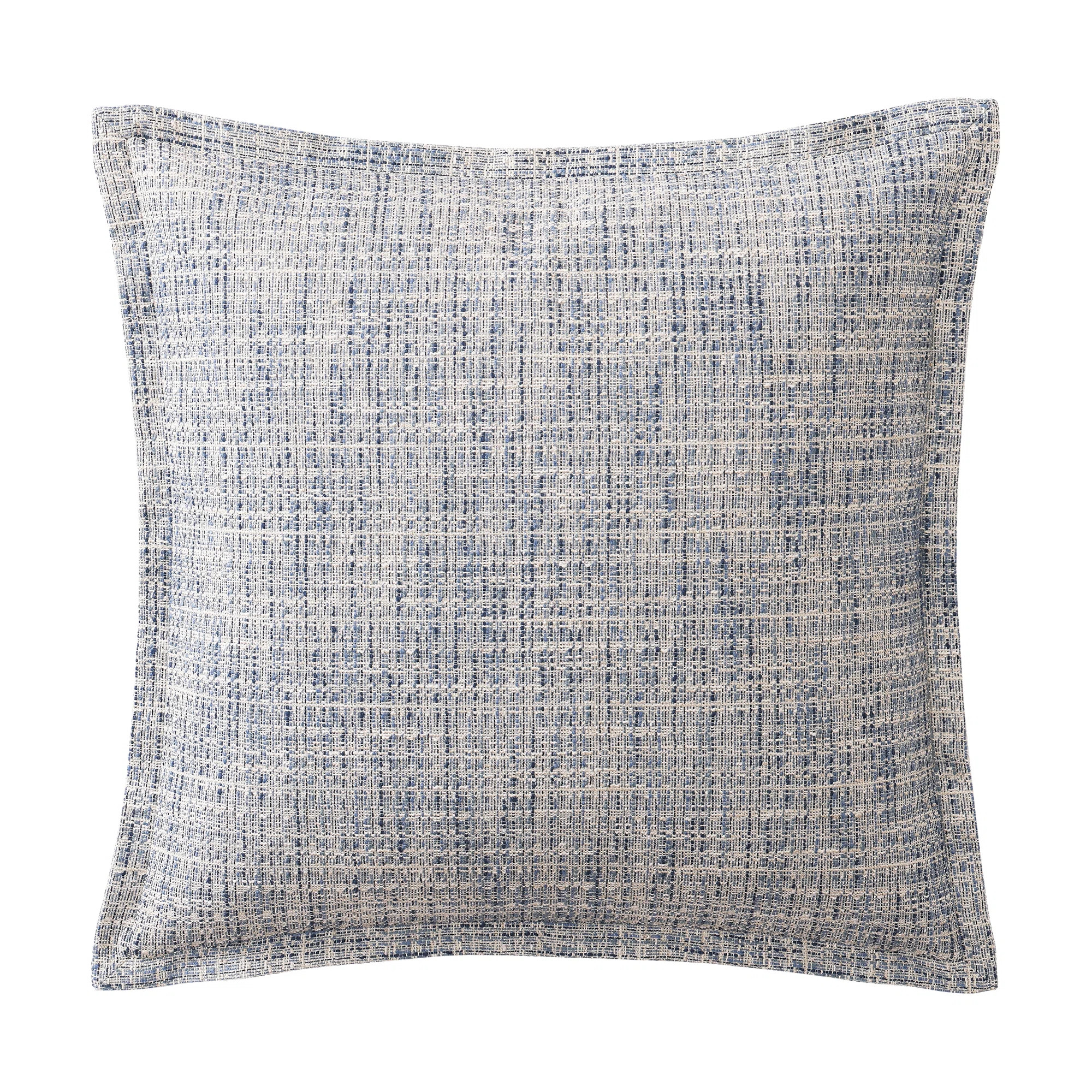 Tweed Solid Color Classic Modern Rustic Woven Euro Sham | Wayfair North America