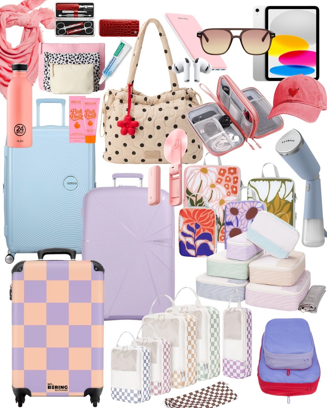 Travel Essentials - unsere Koffer, super leicht, stabil und erweiterbar! Haben sie seit Jahren und sind SEHR zufrieden. In den Größen 55 cm (Handgepäck), 67 cm (M, perfekt für Klassenfahrten ab weiterführende Schule) und 77 cm (L) (für mich😅). 
Packung Cubes sorgen im Koffer für Ordnung und man kann sie im Hotel/Ferienwohnung so in den Schrank legen, damit keine Socken rumkullern. Ansonsten: ein großer Shopper für alles, was man unterwegs braucht/brauchen könnte - und das gut organisiert in kleinen Täschchen. #travel #reisen #familienurlaub #travelwithkids #koffer #organisation #packingcubes #urlaub

#LTKdeutschland #LTKtravel