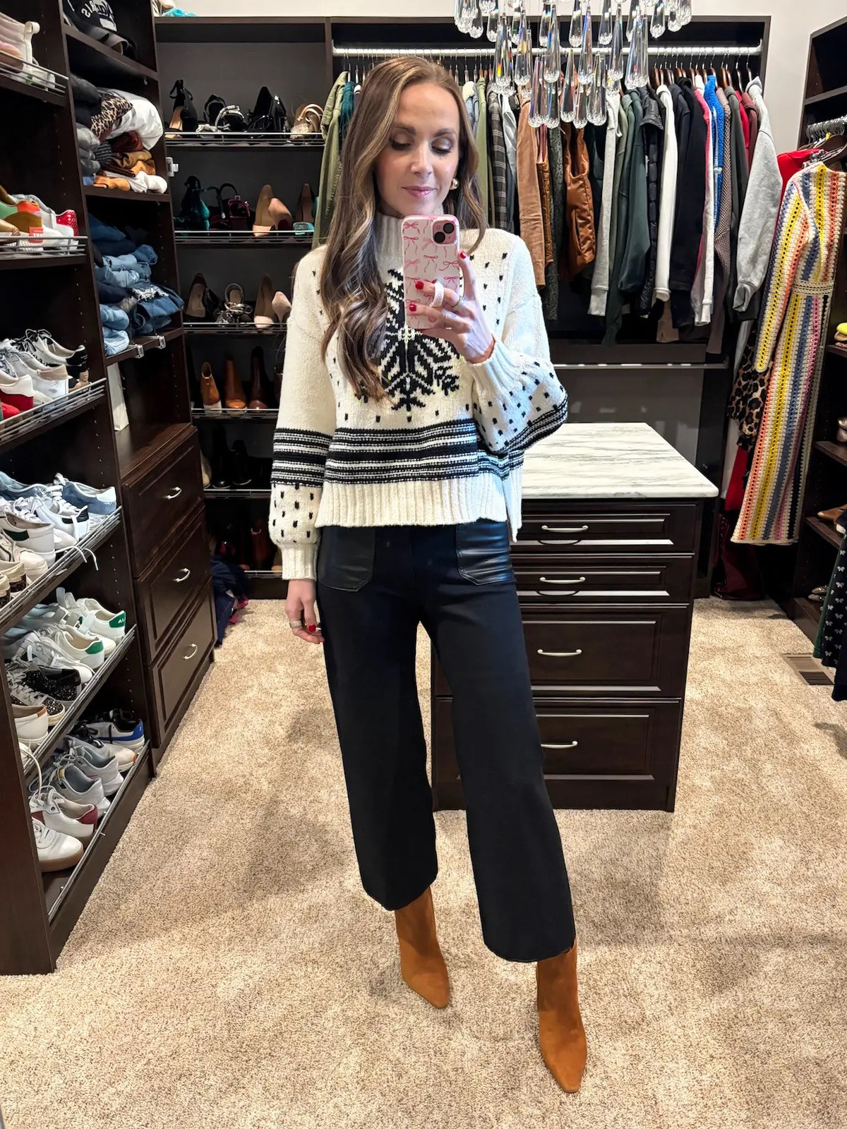 Winter holiday style with @anthropologie snowflake sweater 

#LTKHoliday #LTKSeasonal #LTKStyleTip