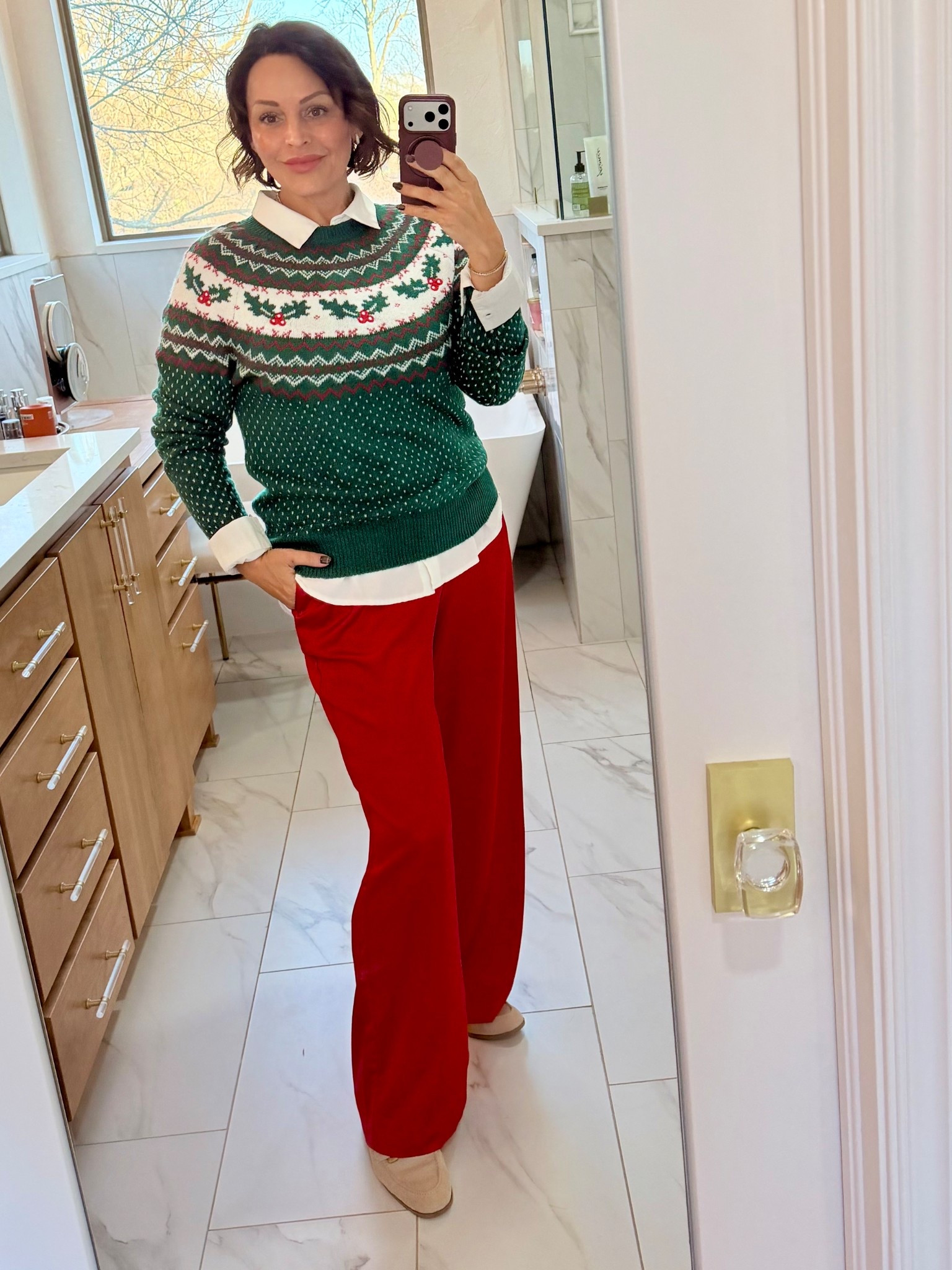 Festive work OOTD

#LTKootd #LTKHoliday #LTKWorkwear