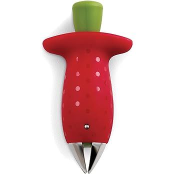 Chef'n Original Stem Gem Strawberry Huller, Red/Green - | Amazon (US)