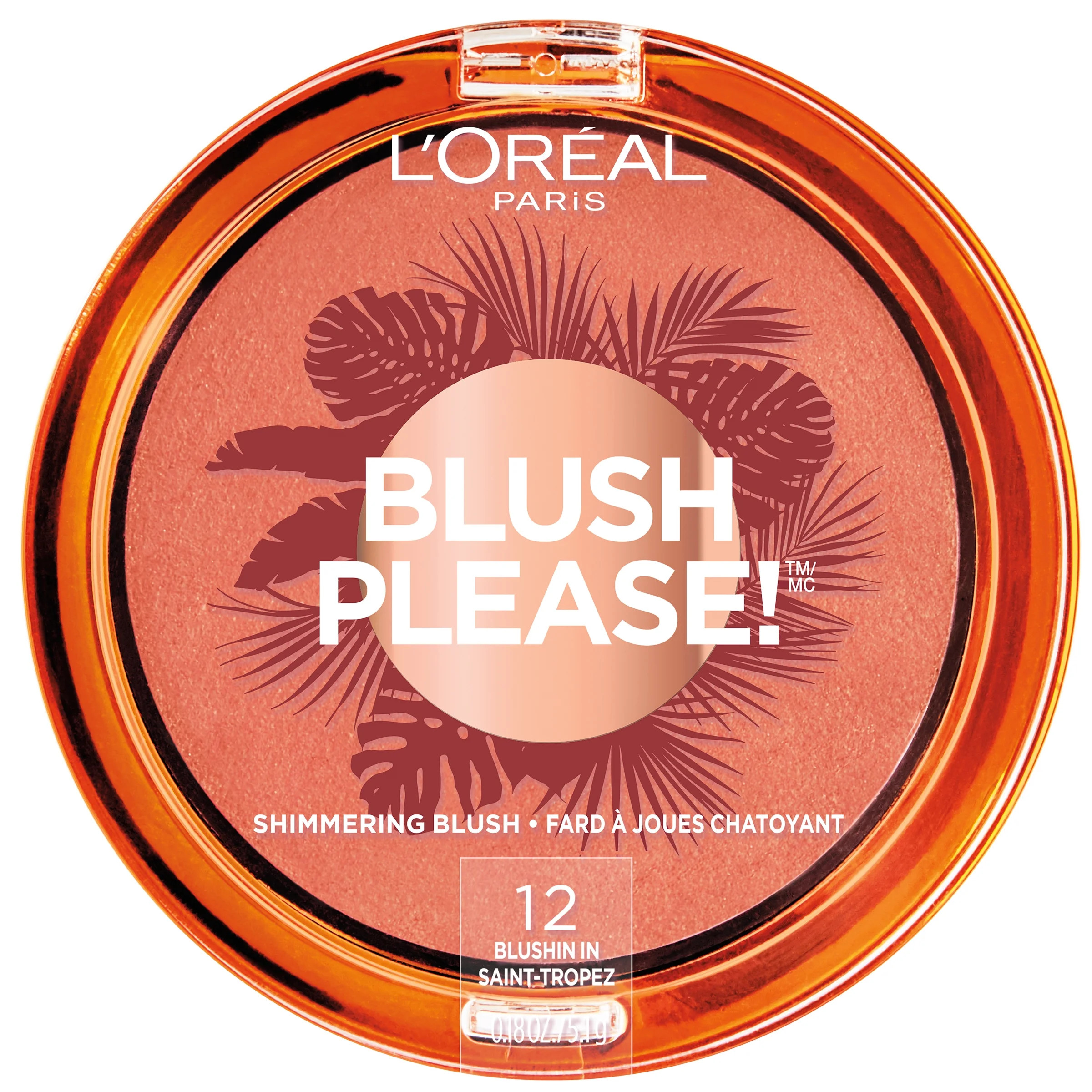 L'Oreal Paris Summer Belle Makeup Collection, Blush Please, Saint Tropez, 0.18 oz | Walmart (US)
