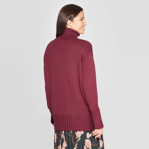 Women's Dolman Sleeve Turtleneck Tunic Sweater - A New Day™ | Target