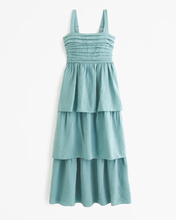 Emerson Tiered Maxi Dress | Abercrombie & Fitch (US)