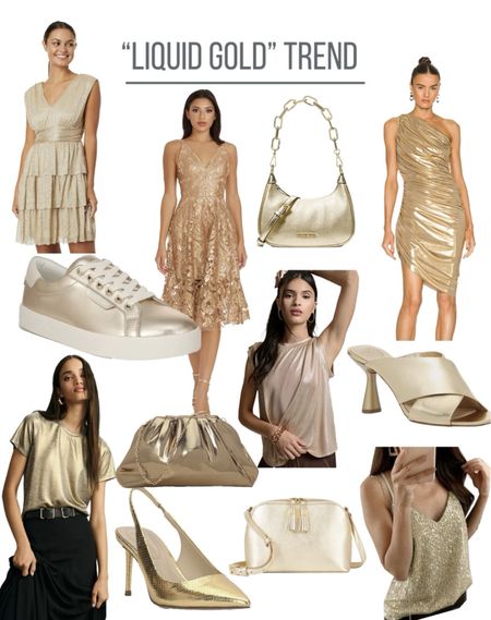 Want more liquid gold? There are so many cute and fun options for summer! It can be as simple S a gold sequin top with cut offs or a full-on gold dress for summer weddings. The possibilities are endless! 

#LTKSeasonal #LTKstyletip #LTKFestival
