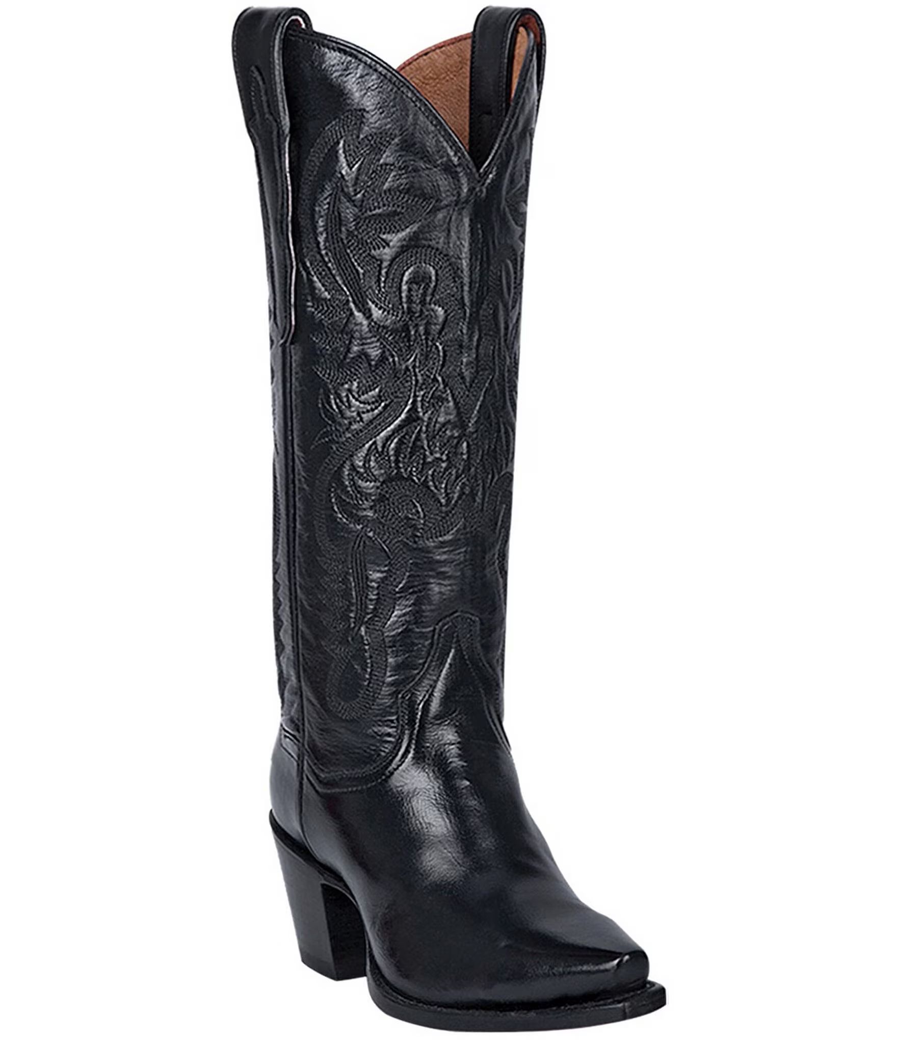 Maria Leather Western Boots | Dillard's