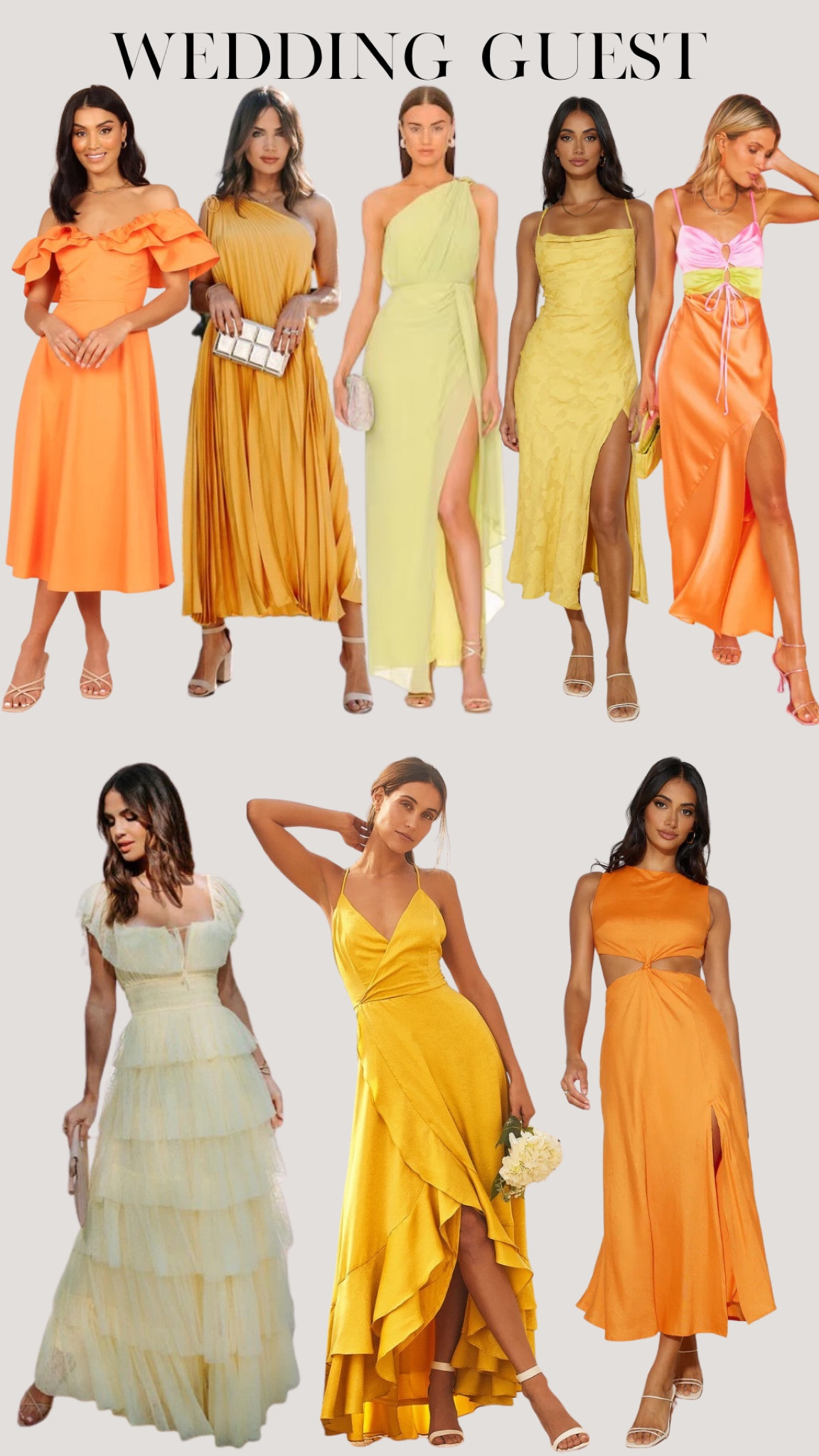 Wedding Guest Dresses


Spring wedding guest dress, winter wedding guest dress, summer wedding guest dress, cocktail dresses, black tie dresses, wedding dresses, floral dresses, pink dresses, formal dress, formal gown, cocktail attire, affordable wedding guest dress, semi formal dress, silk dress, yellow dress, organ dress, vacation outfits, 

#LTKstyletip #LTKwedding #LTKSeasonal