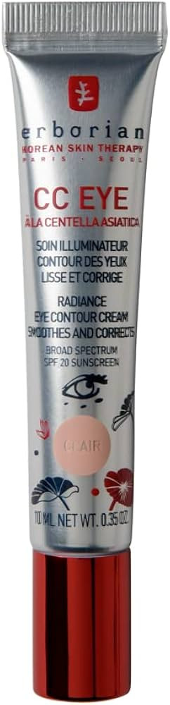 Erborian - CC Eye Cream with Centella Asiatica - Illuminating, Moisturizing and Correcting Tinted... | Amazon (UK)