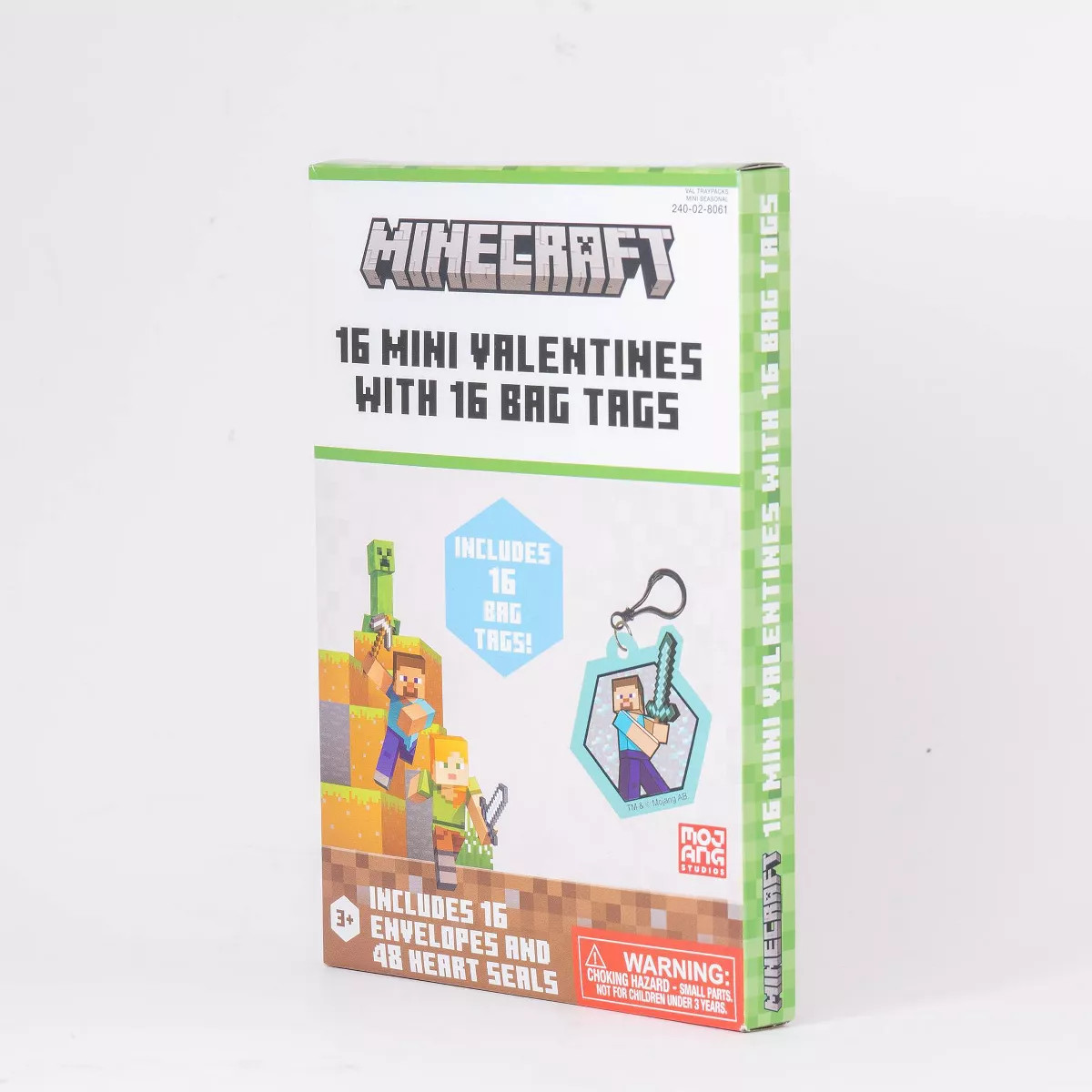 BBC Paper Magic 16ct Minecraft Valentine's Day Exchange Cards | Target