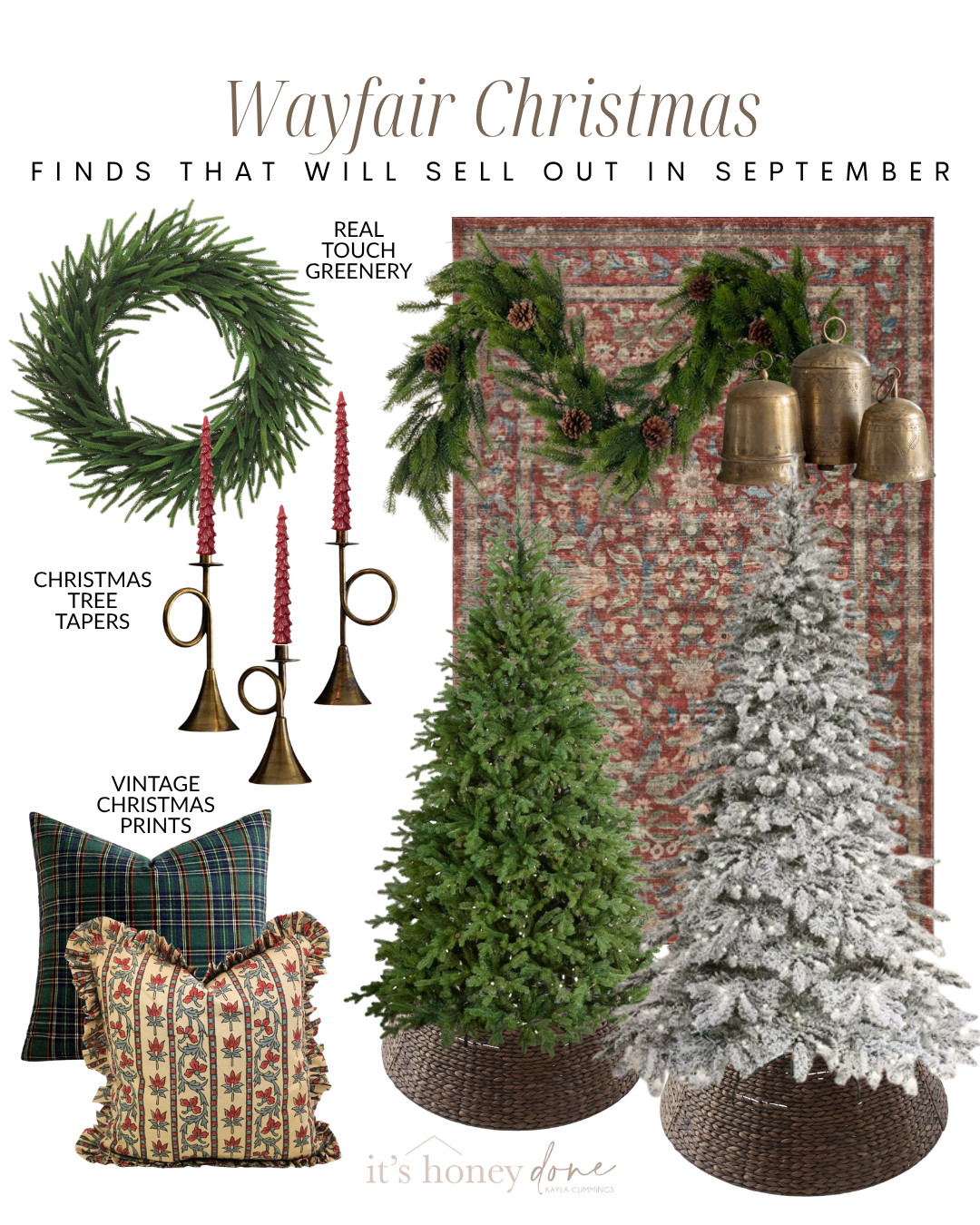 Wayfair Christmas finds I’m predicting will sell out EARLY 👀🎄

The best holiday decor never waits until December! I rounded up some of my favorite Wayfair Christmas finds for an elevated, cozy Christmas home, including realistic pre lit Christmas trees, vintage inspired rugs, real touch greenery, Christmas wreaths, antique brass accents, festive pillows and more.

If you love a classic Christmas look with deep greens, rich reds, vintage patterns and warm brass details, these are the Wayfair holiday finds I’d grab before everyone starts decorating. ✨

Shop all of my Wayfair Christmas decor favorites right here!

#Wayfair #WayfairChristmas #ChristmasDecor #HolidayDecor #ChristmasHome 

 