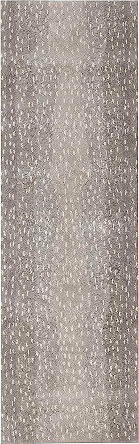 Antelope Cheetah Gray Contemporary Persian Oriental Woolen Area Rugs (2.6'x8' Runner) | Amazon (US)