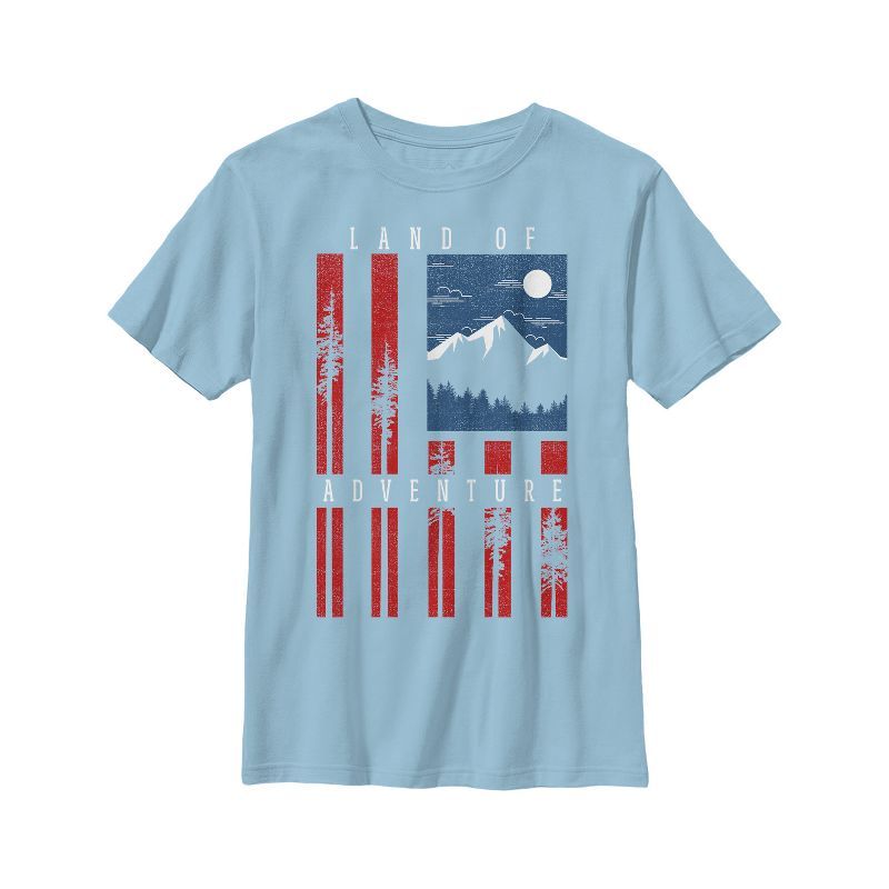 Boy's Lost Gods Fourth of July  Land of Adventure T-Shirt | Target