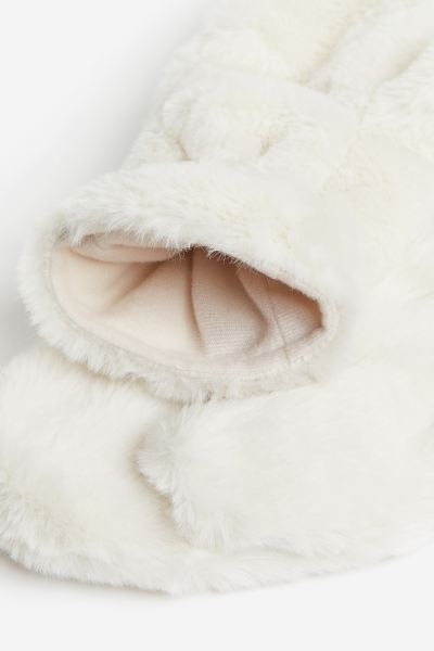 Flauschige Handschuhe - Weiß - Kids | H&M AT | H&M (DE, AT, CH, NL, FI)