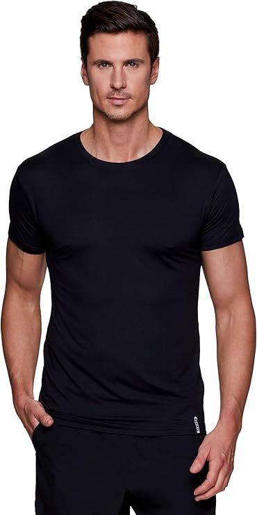RBX Active Men's 2-Pack Short Sleeve Ultra Soft Crew Neck Undershirts | Amazon (US)