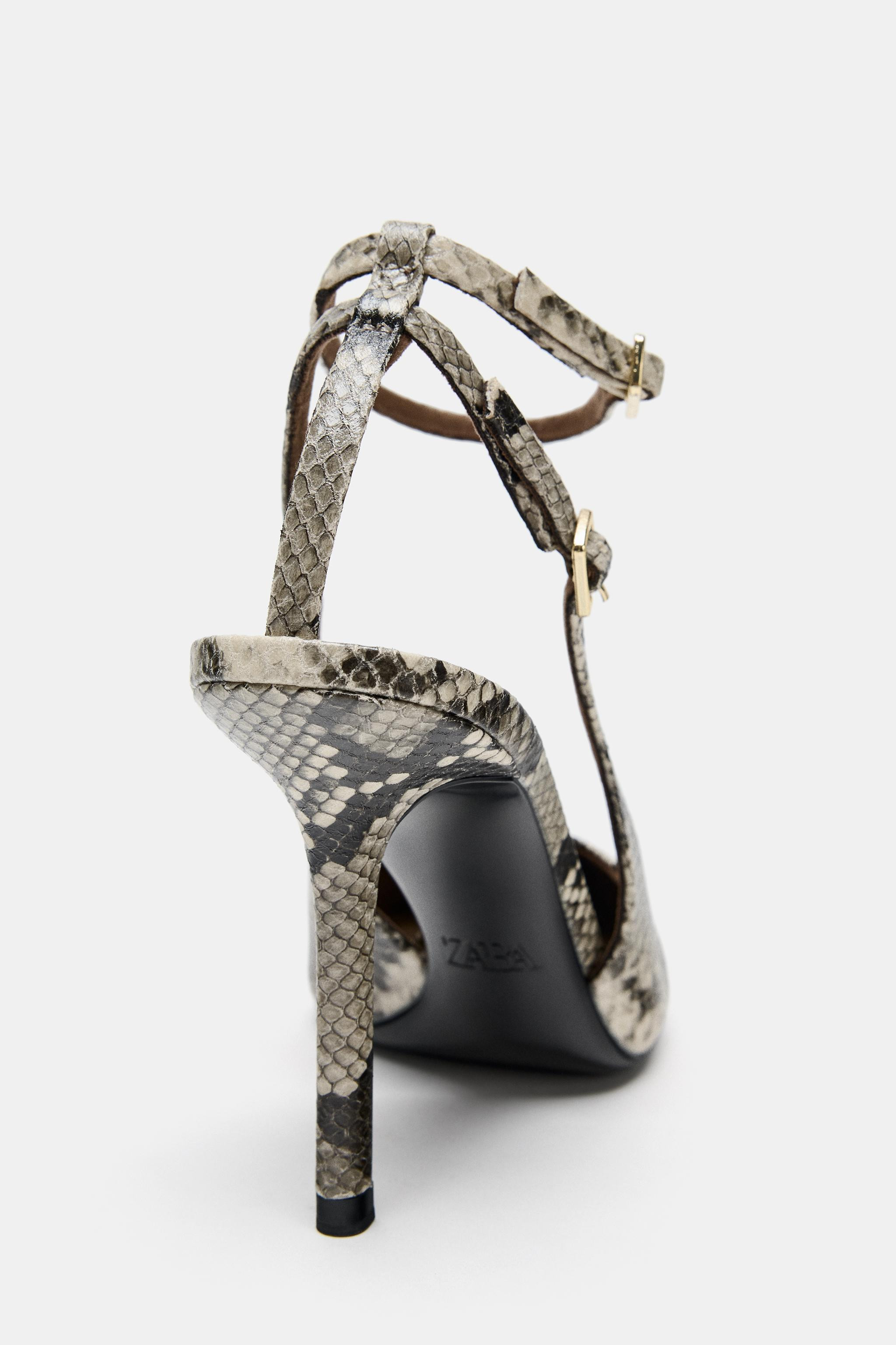 ANIMAL PRINT SLINGBACK SHOES | Zara US