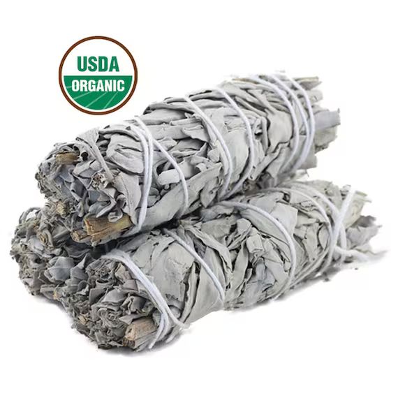 3 Pack White Sage Smudge Sticks USDA Organic & Grown in | Etsy | Etsy (US)