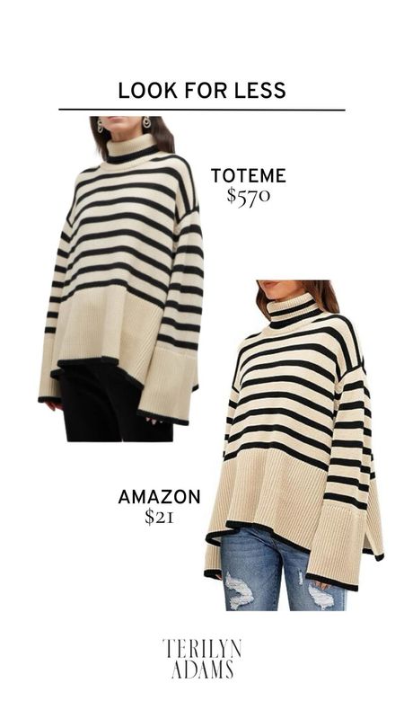 Totems striped sweater look for less from Amazon! 

#LTKfindsunder50 #LTKstyletip #LTKSeasonal