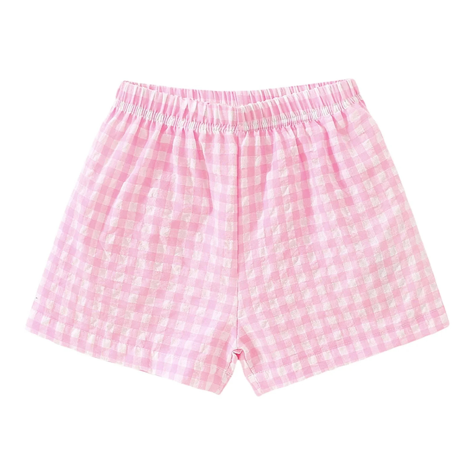 RMGVDSD Girls Plaid Casual Shorts Toddler Baby Girl Shorts Gingham Plaid/Seersucker Shorts Summer... | Walmart (US)