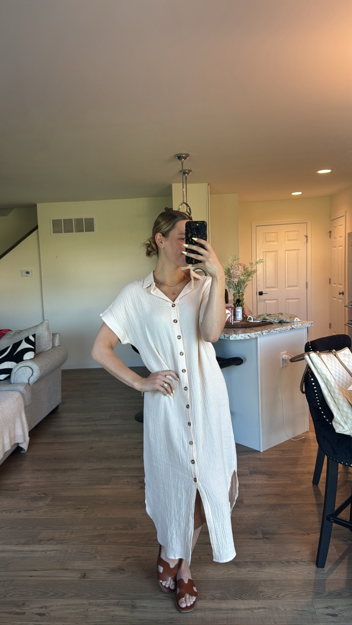 A cute casual work ootd that’s perfect for summer! Wearing size small🤎 

#LTKFindsUnder50 #LTKSummerEdit #LTKStyleTip