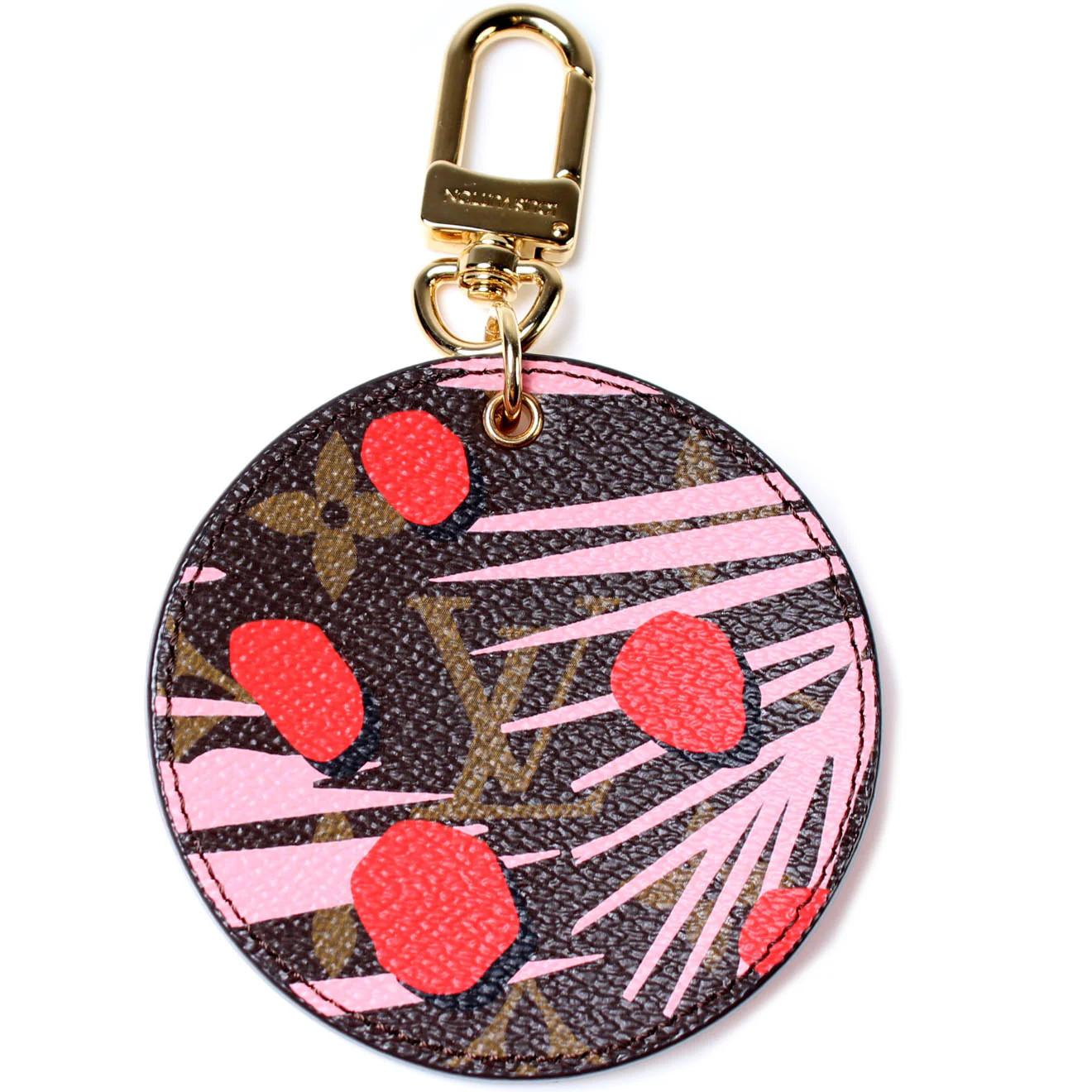 Jungle Dots Bag Charm | Keeks Designer Handbags
