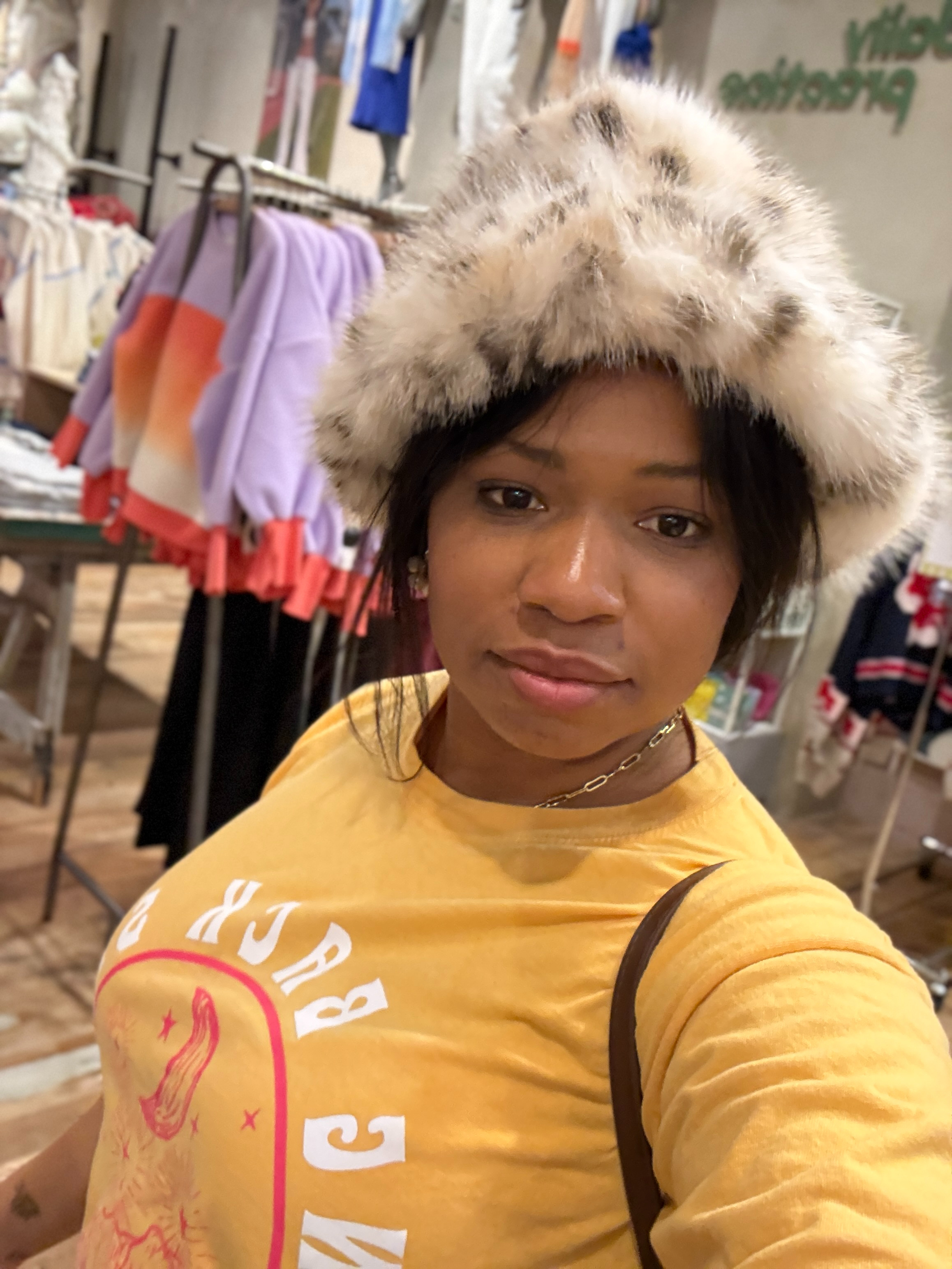 Need the perfect gift for the girl in your life who loves a statement piece? This furry bucket hat is for her. #anthropology #blackfriday

My first purchase for the 2025 holiday season.  

 #LTKCyberWeek #LTKGiftGuide #LTKHoliday