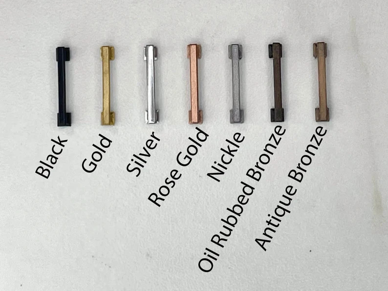 1:12 Scale Miniature Bar Style Cabinet Pulls - Etsy | Etsy (US)