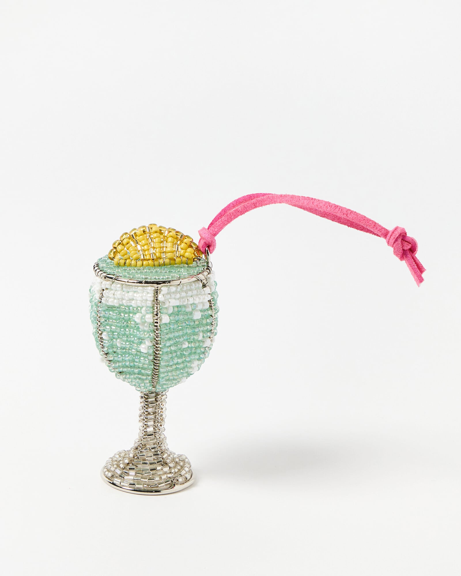 Gin Goblet Beaded Christmas Tree Decoration | Oliver Bonas | Oliver Bonas (Global)