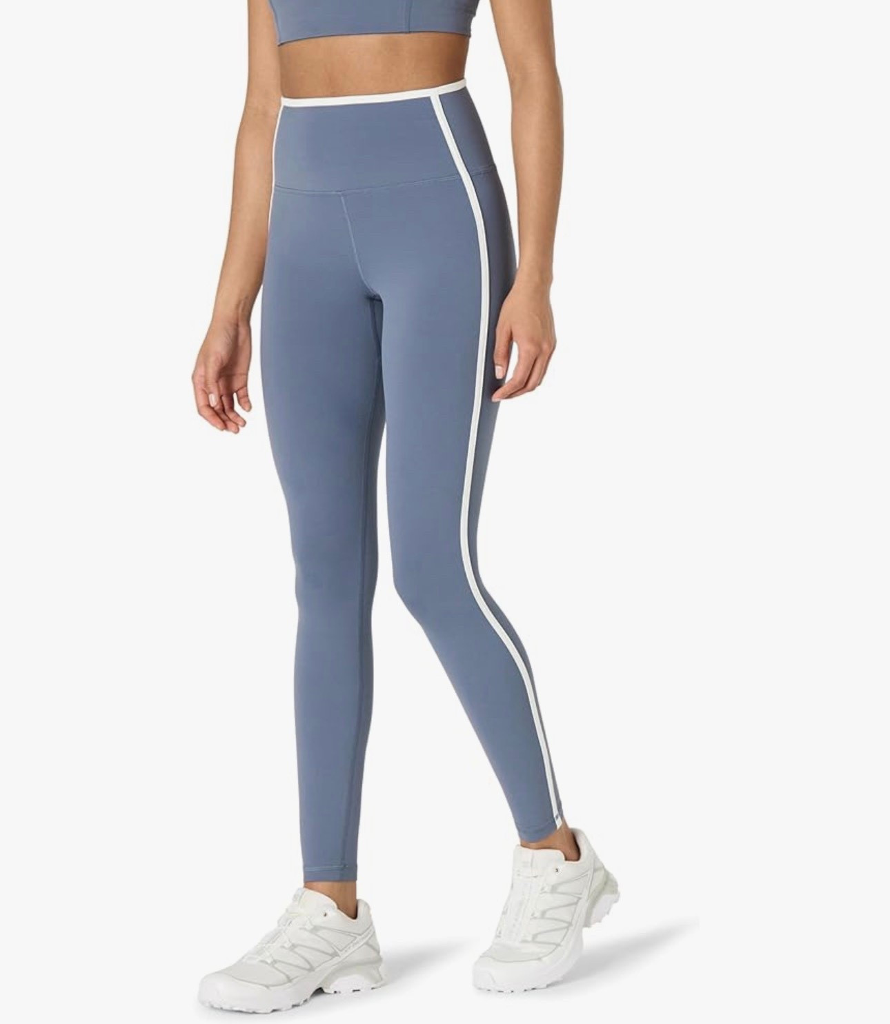 These Amazon essential leggings are IT. 🙌🏼
The subtle pin stripe down the leg makes them feel a little more elevated than your basic black leggings. So comfy, squat-proof, and perfect for mom life or workouts. @amazon 

#LTKmomlife #LTKActive #LTKootd