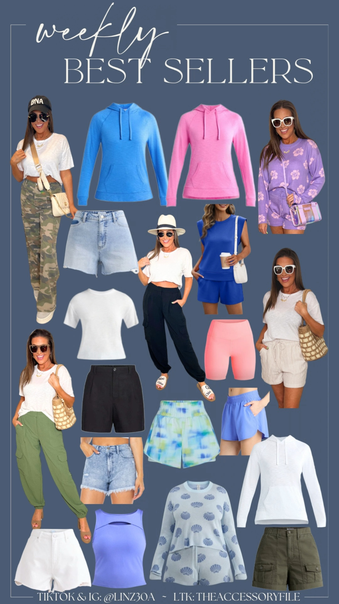 Weekly Best Sellers

Spring outfit, spring fashion, summer
Outfit, summer fashion, linen shorts, long shorts, denim shorts, white denim shorts, jean shorts, cargo pants, parachute pants, camo pants, athleisure wear, active wear, running shorts, lightweight hoodies, biker shorts, beach coverup, swim coverup 

#LTKFindsUnder50 #LTKSeasonal #LTKWatchNow