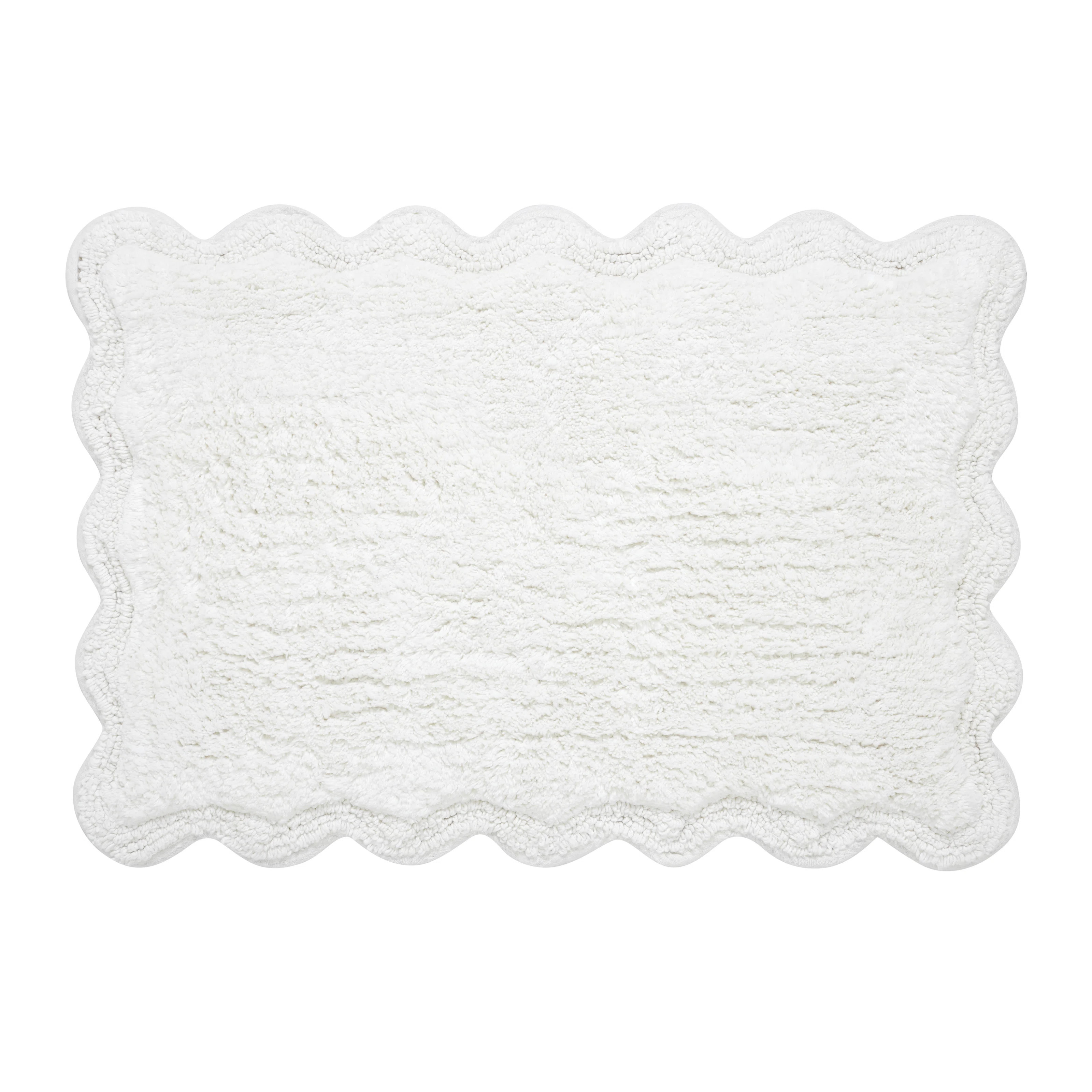 Home Scallop Cotton Bath Rug, | Wayfair North America