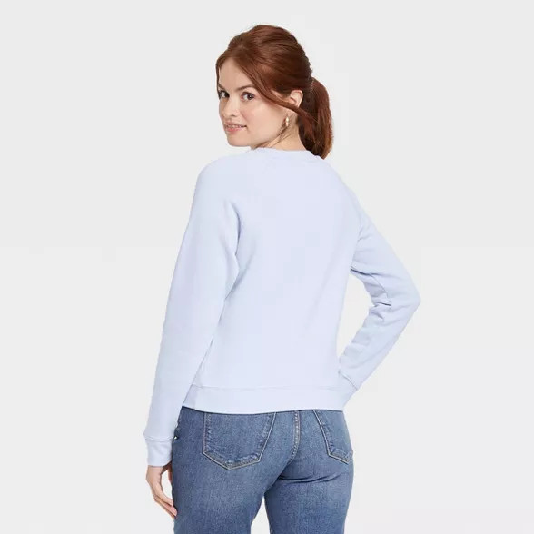 Women's Aspen Graphic Sweatshirt - Blue | Target