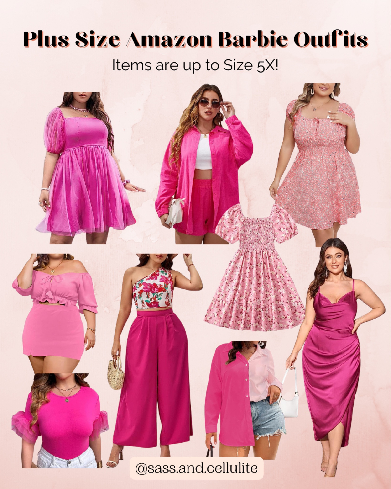A lot of Amazon items only go to XXL - so here’s a round up of actual Plus Size Amazon Barbie style outfits that go up to size 5X! 

#LTKcurves