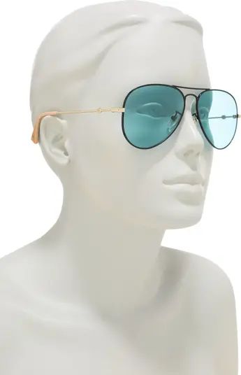 Gucci 60mm Aviator Sunglasses | Nordstromrack | Nordstrom Rack