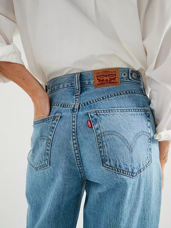 Levi's Cinch Baggy Jeans - Invested Indigo | Very (UK)