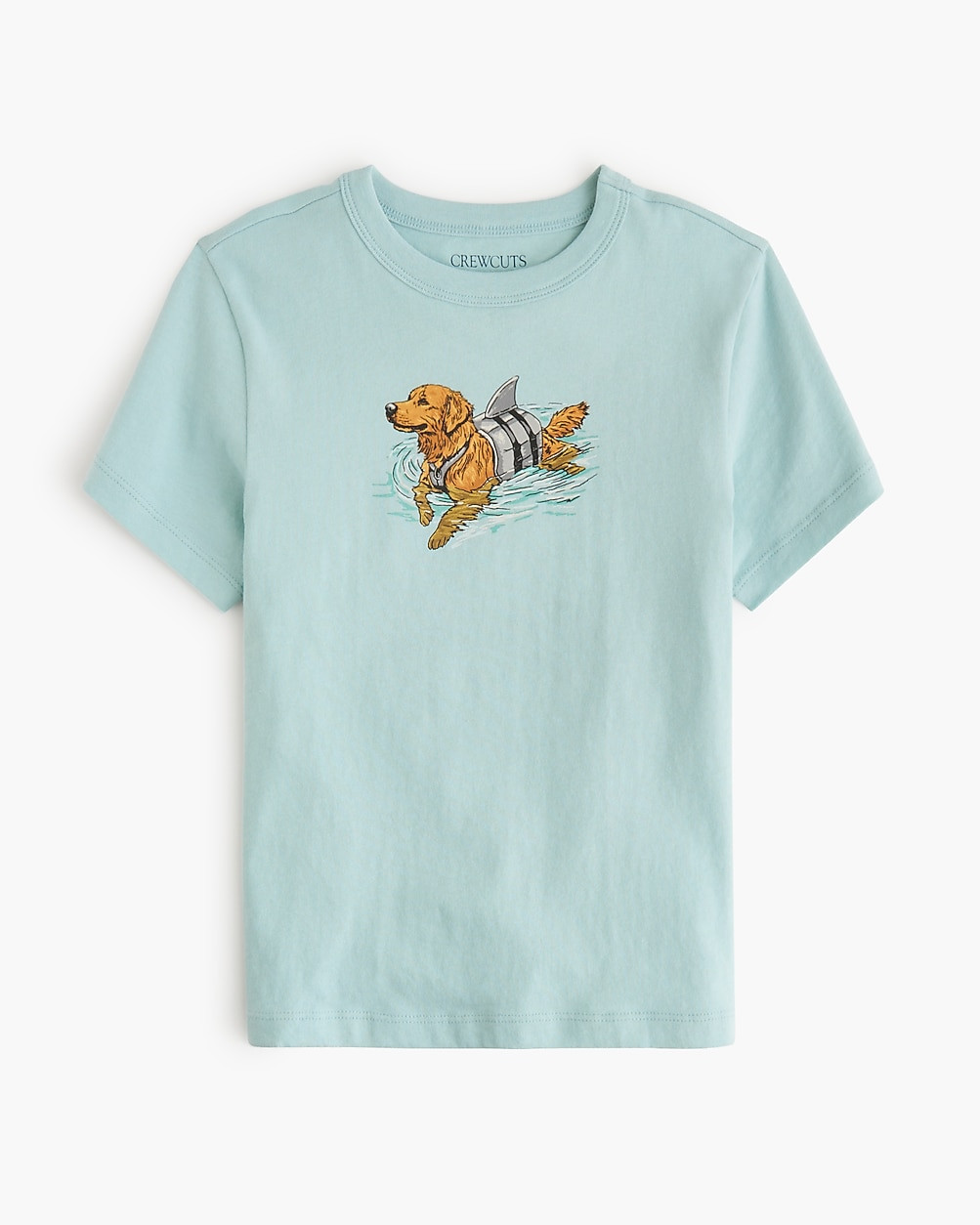 Boys' dog in floaties graphic tee | J.Crew Factory