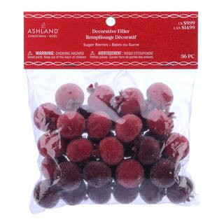 Red Sugar Berry Decorative Filler, 36ct. by Ashland® | Michaels Stores