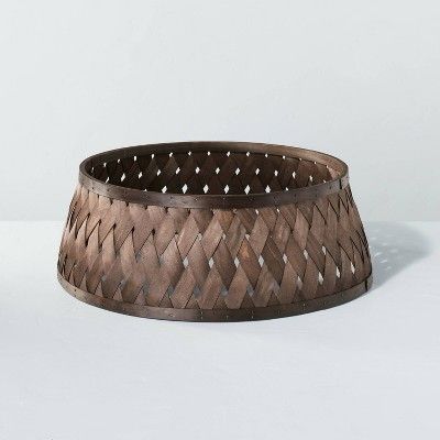 Dark Stained Woven Tree Collar - Hearth &#38; Hand&#8482; with Magnolia | Target