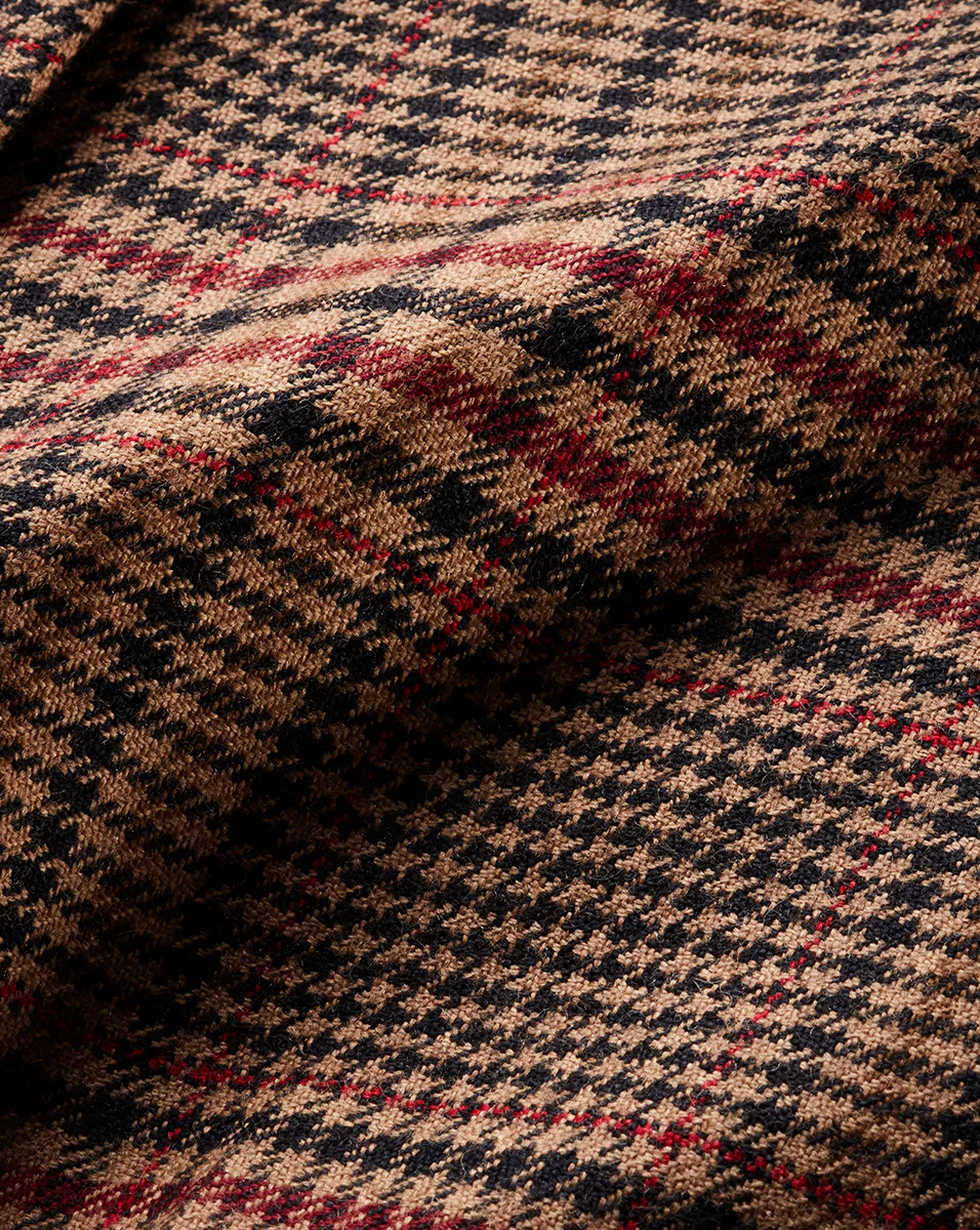 Maxine Plaid Skirt in Camel/Black | Veronica Beard | Veronica Beard