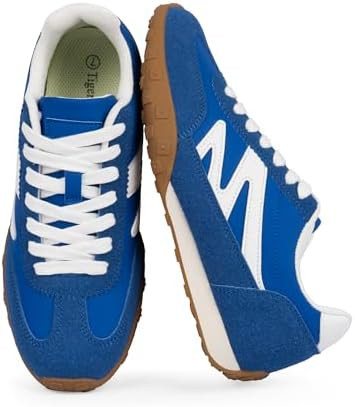 Sneakers for Women Casual Lightweight Walking Shoes Women Lace up Slip on Fashion Sneakers for Al... | Amazon (US)