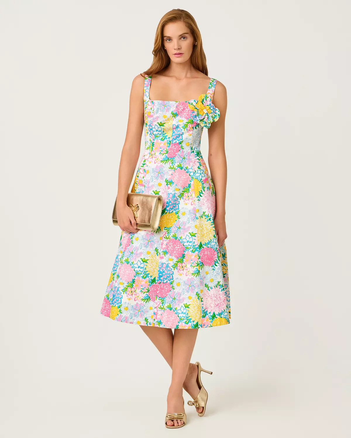 Nelly Stretch Midi Dress | Lilly Pulitzer