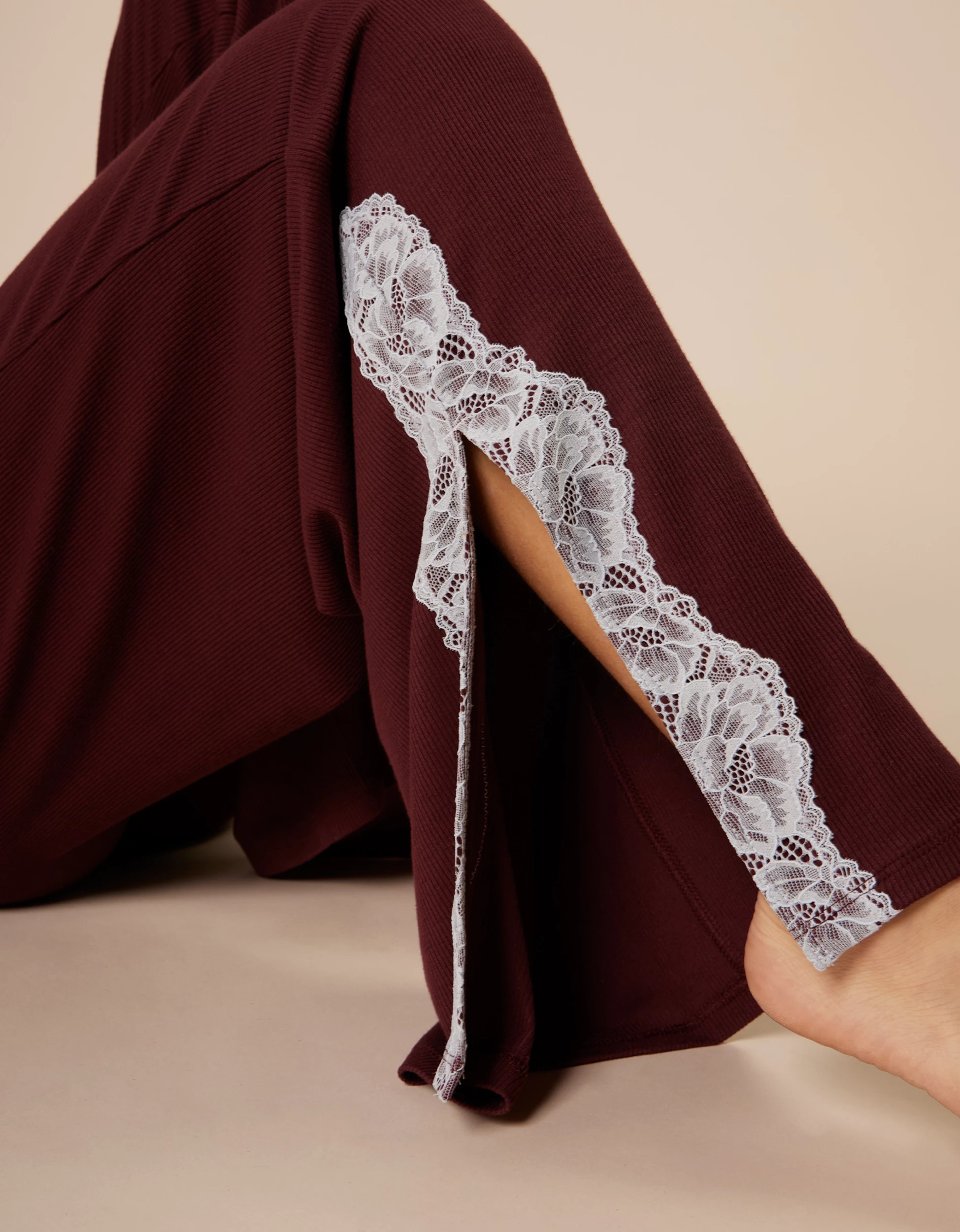 OVERSLEPT by Aerie Real Soft\u00ae Ribbed Trouser PJ | American Eagle Outfitters (US & CA)