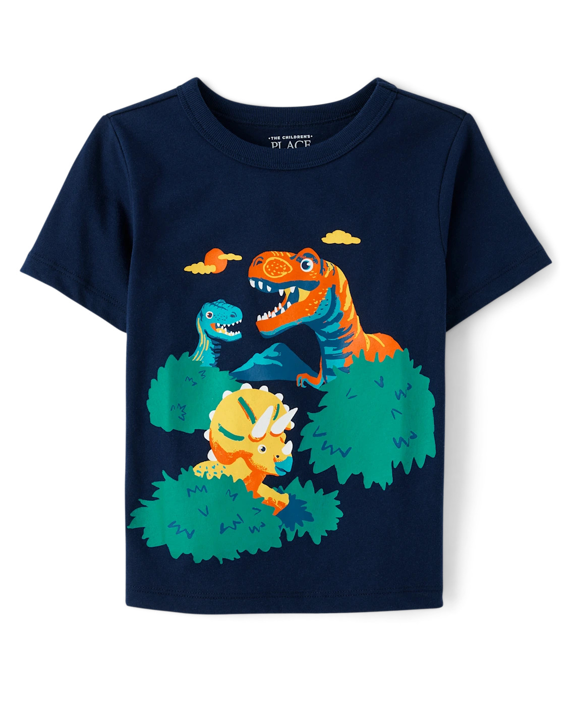 Toddler Boys Dino Scene Graphic Tee - blue | The Children's Place