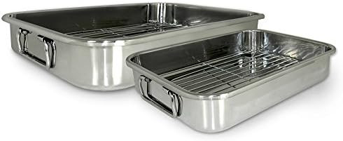 Cook Pro 4-Piece All-in-1 Lasagna and Roasting Pan | Amazon (US)