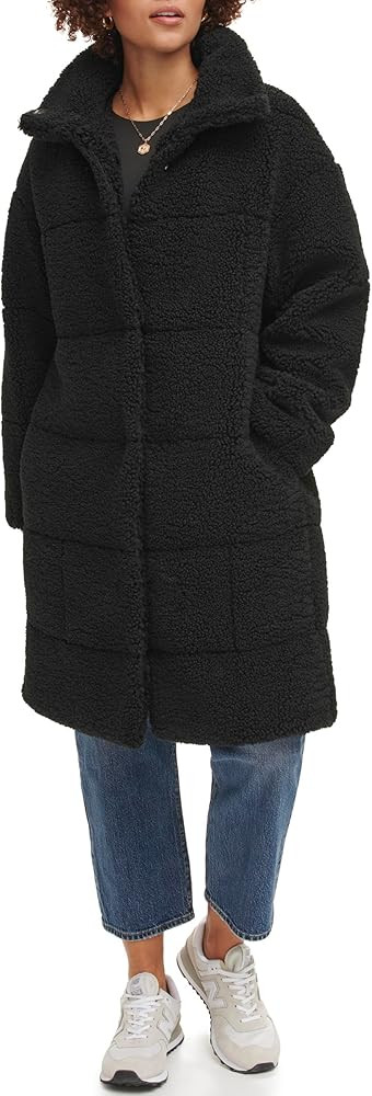 Levi's Women's Long Length Quilted Sherpa Jacket | Amazon (US)