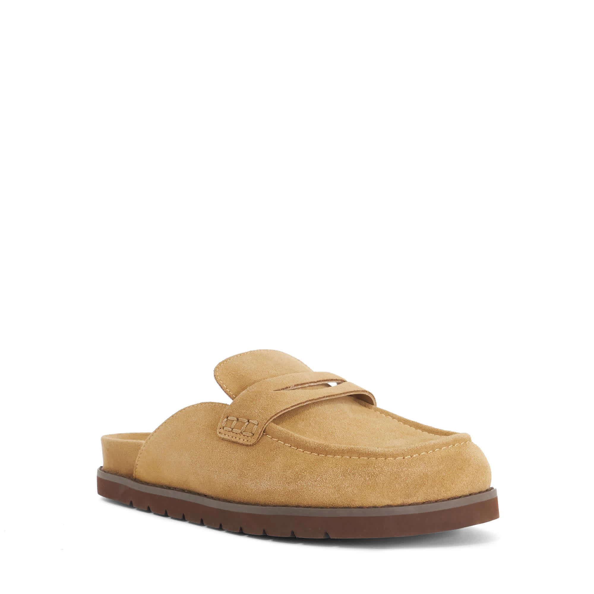 Goldens Suede Backless Mule Loafers | Dune (EU)