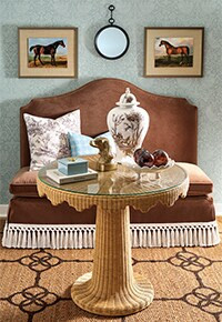 Cambridge Bench with Fringe | Ballard Designs, Inc.
