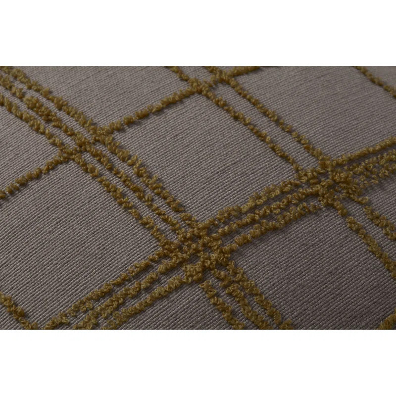 Jean Stoffer x Loloi Edward Charcoal / Olive Pillow | Wayfair North America