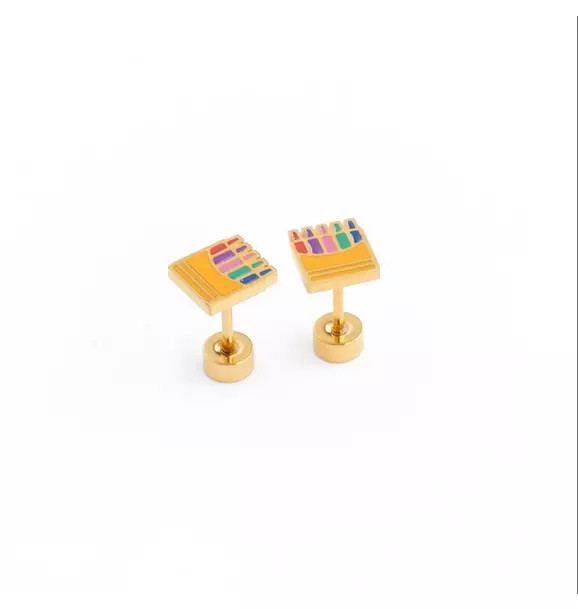 Crayon Stud Earrings | Janie and Jack